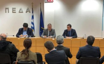 Στη συνάντηση της ΠΕΔΑ με την ηγεσία του Υπουργείου Εσωτερικών ο Δήμαρχος