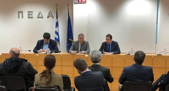 Στη συνάντηση της ΠΕΔΑ με την ηγεσία του Υπουργείου Εσωτερικών ο Δήμαρχος Λυκόβρυσης- Πεύκης και Γενικός Γραμματέας της ΠΕΔΑ Τάσος Μαυρίδης