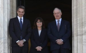 Ορκίστηκε  η νέα Πρόεδρος της Δημοκρατίας η Κατερίνα Σακελλαροπούλου