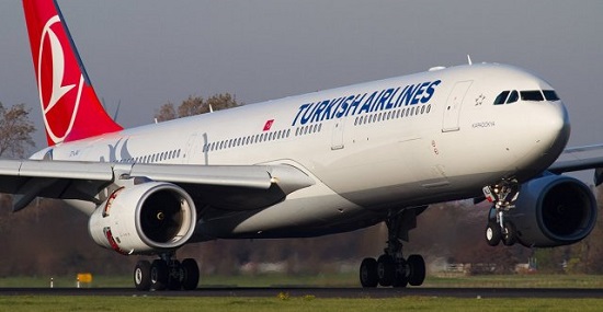 Σε πτήση της Turkish Airlines