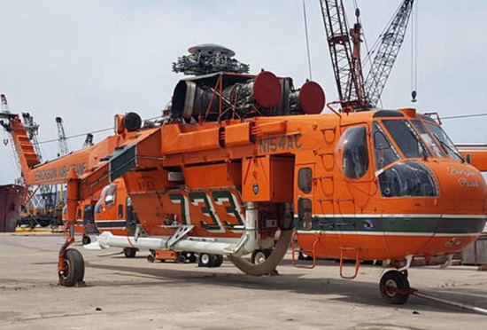 Η Ελλάδα ενισχύεται έγκαιρα με πυροσβεστικά ελικόπτερα Air Crane της Erickson