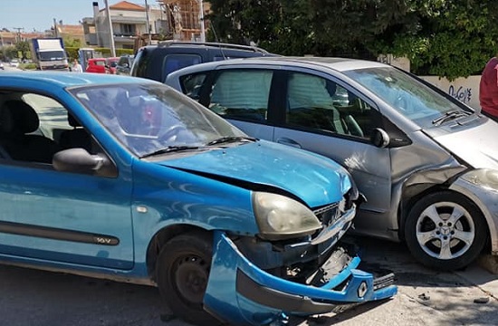 Βριλήσσια: Τροχαίο ατύχημα στην στην οδό Μπακογιάννη και Αγίου Αντωνίου