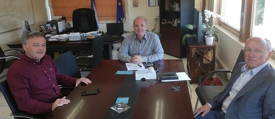 Διόνυσος : Συνάντηση εργασίας του Δημάρχου Διονύσου με τους Δημάρχους Ωρωπού και Μαραθώνα, με επίκεντρο τα προβλήματα της Βόρειας Αττικής