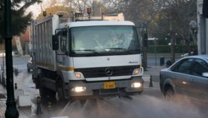 Κηφισιά: Απολυμάνσεις δρόμων ποδηλατοδρόμων και καθαρισμοί κάδων στον Δήμο