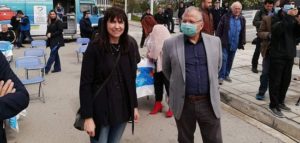 Πεντέλη: Στην εθελοντική αιμοδοσία του ΟΑΚΑ βρέθηκε η Δήμαρχος