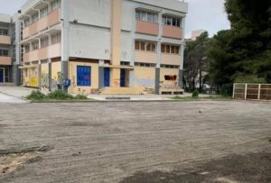 Λυκόβρυση Πεύκη :Συνεχίζουμε τα έργα ανακατασκευής προαυλίων  σε νέους αθλητικούς  χώρους σχολείων