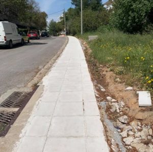 Λυκόβρυση Πεύκη : Οι εργασίες συνεχίζονται και στο τομέα  των αναπλάσεων και  υποδομών σε γειτονιές του Δήμου