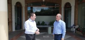 Διόνυσος :Επίσκεψη του Κυβερνητικού Εκπροσώπου Στέλιου Πέτσα στο Δημαρχείο Διονύσου και συνάντησή του με το Δήμαρχο Γιάννη Καλαφατέλη