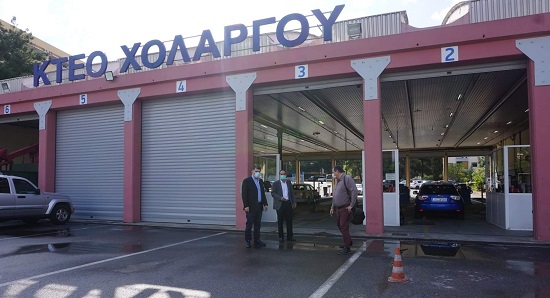 Δημόσιο Κτεο Χολαργού: Πρώτη μέρα λειτουργίας του Δημόσιου ΚΤΕΟ Χολαργού