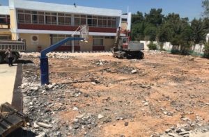 Παπάγου Χολαργός: Ανακατασκευή του προαύλιου χώρου του 1ου Δημοτικού Σχολείου Παπάγου