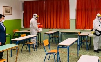 Φιλοθέη Ψυχικό: Σήμερα Κυριακή απολυμάνθηκαν όλα τα Λύκεια μας για να υποδεχθούν τους μαθητές