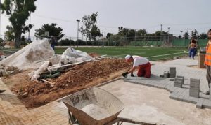 Ραφήνα Πικέρμι: Εργασίες ολοκλήρωσης του γηπέδου 5Χ5 στο Δημοτικό Αθλητικό Κέντρο του Ν. Βουτζα