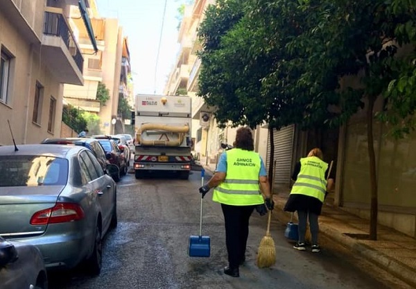 Αθήνα : Οι Κυριακές της καθαριότητας έγιναν θεσμός σήμερα στους Αμπελόκηπους