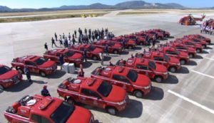 Ελλάδα: 20 πυροσβεστικά οχημάτων δωρεά  από την εταιρεία Παπαστράτος