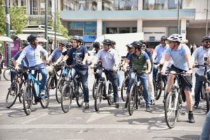 Κ.Ε.Δ.Ε - Δήμος Αθηναίων: Ποδηλατάδα για την παγκόσμια ημέρα ποδηλάτου
