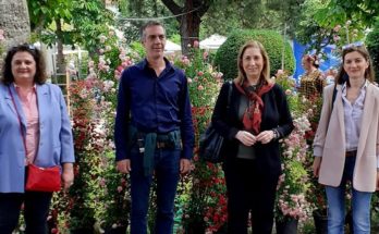 Κηφισιά : Κλιμάκιο του ΣΥΡΙΖΑ το Σάββατο επισκέφτηκε την 66η Ανθοκομική Έκθεση της Κηφισιάς