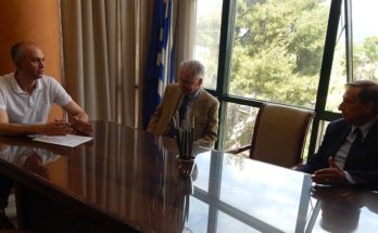 Μεταμόρφωση: Συνάντηση του Δημάρχου Στράτου Σαραούδα με εκπροσώπους του Χατζηπατέρειου Ιδρύματος.