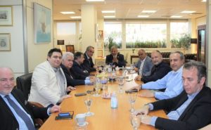 Περιφέρεια Αττικής : Συνάντηση του Περιφερειάρχη Α Γ. Πατούλη με τους Πρόεδρους των 6 Επιμελητηρίων Αττικής