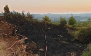 Άγιος Στέφανος:  Μικρής έκτασης πυρκαγιά το μεσημέρι στην περιοχή του Αγίου Στεφάνουστην  θέση Αχλαδούλα
