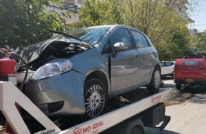Βριλήσσια : Μετωπική σύγκρουση δύο Ι.Χ αυτοκινήτων οδό 28ης Οκτωβρίου και Μακεδονίας