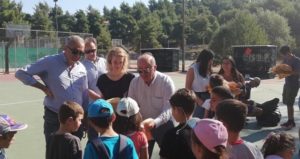 Διόνυσος: Ο Δήμαρχος Διονύσου Γιάννης Καλαφατέλης επισκέφθηκε το «Summer Camp Διονύσου 2020» και συνομίλησε με παιδιά και εκπαιδευτές