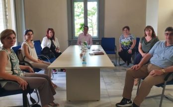 Νέα Ιωνία: Συνάντηση της Δημάρχου Νέας Ιωνίας Δέσποινας Θωμαΐδου με τον Πρόεδρο του Πράσινου Ταμείου