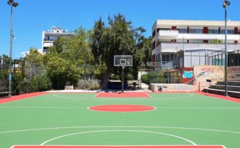 Νέας Ιωνίας :  Ανακατασκευή του ανοικτού γηπέδου μπάσκετ στην πλατεία Μακελαράκη στον Περισσό