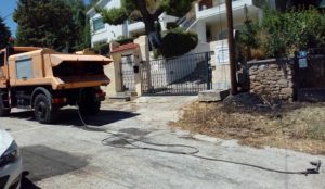 Πεντέλη: Φωτιά προκλήθηκε από σπινθήρα σε κολώνα της ΔΕΗ στην Δημοτική Κοινότητα  Πεντέλης