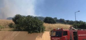Πικέρμι Ραφήνα : Φωτιά στο Πικέρμι στα σύνορα με Σπάτα