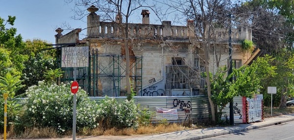 Ολοκληρώθηκαν οι εργασίες προσωρινής στήριξης της Βίλας Κεφαλληνού