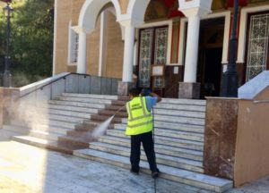 Αθήνα: Συνεχίζουν οι επιχειρήσεις καθαριότητας και αποκατάστασης σε κάθε γειτονιά της  Αθήνας  –  Σήμερα στην Ακαδημία Πλάτωνος