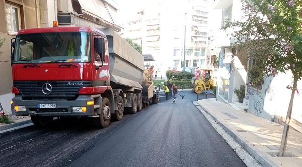 Αθήνα: Ασφαλτοστρώσεις 65.000 τ.μ στους δρόμους της Αθήνας