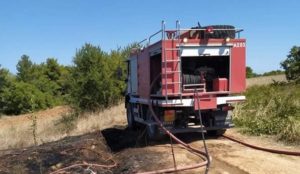 Διόνυσος :Στην οδό Τραπεζούντος στην Δ.Κ Αγίου Στεφάνου εκδηλώθηκε πυρκαγιά σε ξερά χόρτα