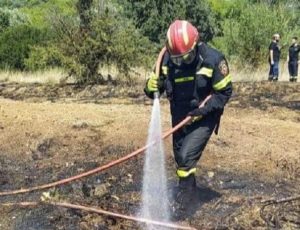 Διόνυσος :Στην οδό Τραπεζούντος στην Δ.Κ Αγίου Στεφάνου εκδηλώθηκε πυρκαγιά σε ξερά χόρτα