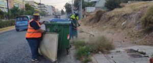 Ελληνικό Αργυρούπολη: Παραμονές της Παναγίας και οι υπηρεσίες δουλεύουν εντατικά τόσο στο τομέα του Πρασίνου όσο και στην καθαριότητα