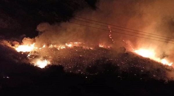 Μαραθώνας: Φωτιά στην περιοχή των Δικαστικών