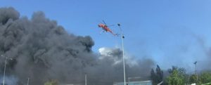 Μεταμόρφωση: Δήλωση Δήμαρχου για την μεγάλη φωτιά σε εργοστάσιο ανακύκλωσης πλαστικών