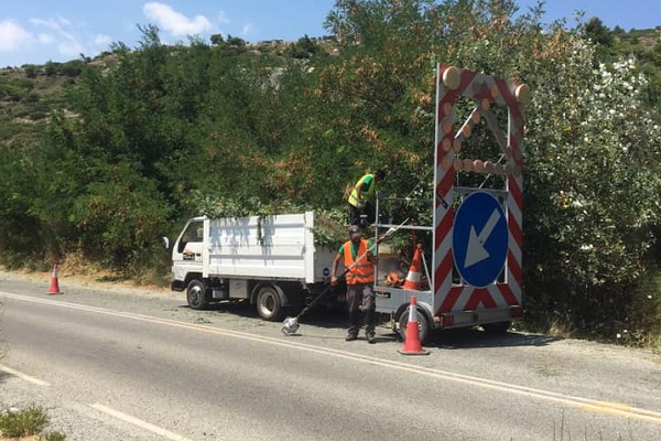 Πεντέλη: Εργασίες αποψιλώσεις  στον Περιφερειακό δρόμο της Πεντέλης - Νέας Μάκρης από τον Δήμο