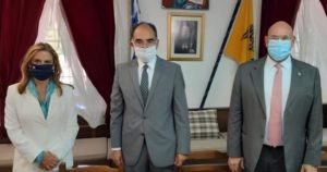 Η Υφυπουργός Υγείας  Ζωή Ράπτη εκπροσώπησε την Κυβέρνηση στην Πάρο,  στις εορταστικές εκδηλώσεις της Εκατονταπυλιανής Παναγιάς