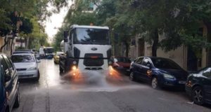 Αθήνα: Συνεχίζονται οι επιχειρήσεις καθαριότητας και αποκατάστασης σε κάθε γειτονιά της  Αθήνας -  Σήμερα στην περιοχή της  Κυψέλης6ης Δ.Κ. Αθήνας