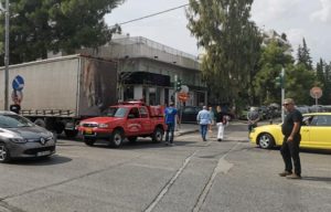 Βριλήσσια: Έκλεισε Λ Πεντέλης από  λάδια στο οδόστρωμα μετά από ατύχημα