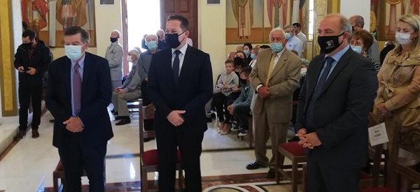 Διόνυσος: Ο Δήμαρχος Διονύσου Γ. Καλαφατέλης στα Εγκαίνια του Ιερού Μητροπολιτικού Ναού Κοιμήσεως Θεοτόκου Αγίου Στεφάνου