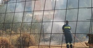 Παλλήνη :Φωτιά ξέσπασε πριν λίγο στην περιοχή του Γέρακα