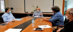 Μαρούσι : Συνάντηση μου με τον Πρόεδρο της Πανελλήνιας Ένωσης Κεραμιστών και Αγγειοπλαστών Νίκο Βαλλάτο