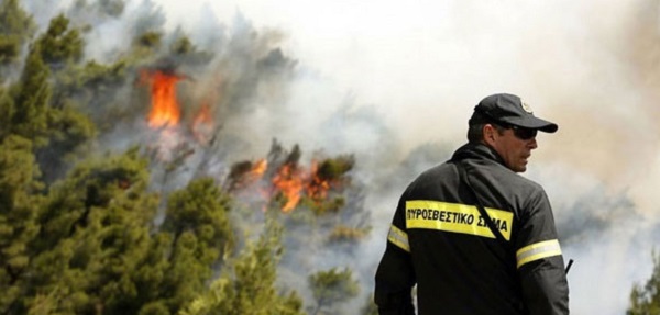 Μαραθώνα: Πυρκαγιά στην περιοχή Ανατολή Νέας Μάκρης