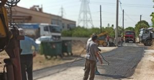 Παλλήνη: Ολοκληρώθηκαν τα έργα οδοστρωσίας στην Κάτω Μπαλάνα.
