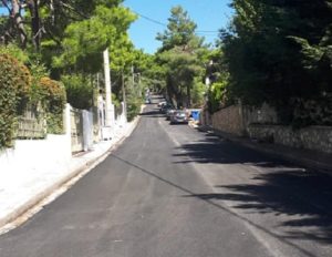 Πεντέλη: Συνεχίστηκαν αυτή τη βδομάδα οι ασφαλτοστρώσεις στη Δ.Κ Πεντέλης