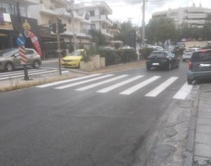 Πεντέλη: Εργασίες διαγράμμισης στο οδικό δίκτυο του Δήμου