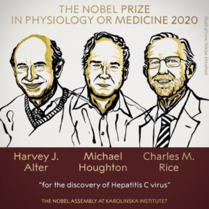 Το Νόμπελ Ιατρικής 2020 στους επιστήμονες που ανακάλυψαν τον ιό της ηπατίτιδας C