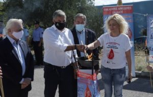 Περιφέρεια Αττικής: Στην τελετή λήξης της 18ης Πανελλήνιας Λαμπαδηδρομίας Εθελοντών Αιμοδοτών, ο Περιφερειάρχης Γ. Πατούλης